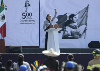 “Todavía es tiempo de pedir perdón”: Sheinbaum a España por “atrocidades” de la Conquista