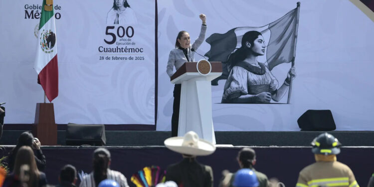 “Todavía es tiempo de pedir perdón”: Sheinbaum a España por “atrocidades” de la Conquista