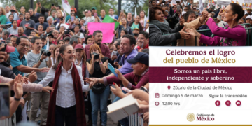 ¿A qué hora inicia el mitin de Claudia Sheinbaum en el Zócalo?