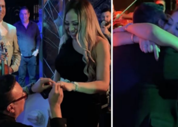 “Brincos Dieras” le pide matrimonio a su pareja, Alejandra Villegas, tras 25 años juntos, así fue la propuesta