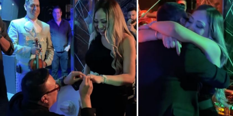 “Brincos Dieras” le pide matrimonio a su pareja, Alejandra Villegas, tras 25 años juntos, así fue la propuesta