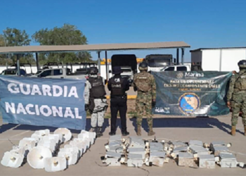 Operación Frontera Norte: Suman mil 103 detenidos y mil 84 armas aseguradas