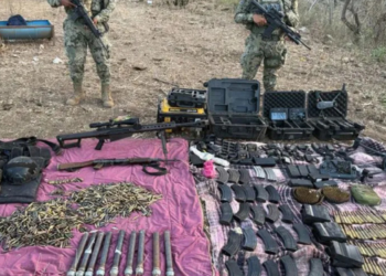 Operación Frontera Norte: Suman mil 199 detenidos y mil 136 armas aseguradas