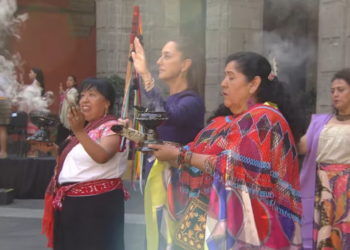 Sheinbaum conmemora 8M junto con mujeres indígenas; anuncia 10 acciones y 24 nuevas efemérides