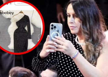 Señalan a Karla Sofía Gascón de usar un vestido de AliExpress en los Oscar 2025: “Cuesta menos de 400 pesos”