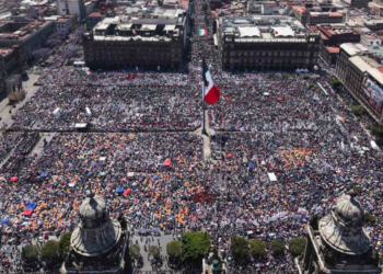 Sheinbaum descarta acarreados en la asamblea del Zócalo de la CDMX
