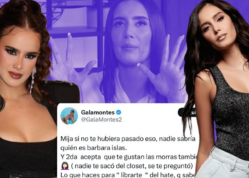Gala Montes llama “mustia” a Bárbara Islas tras asegurar que su romance fue mentira y la tunden: “Nadie te sacó del clóset”