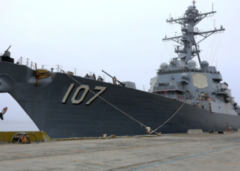 “Está en aguas de EE.UU. e internacionales”: Sheinbaum sobre despliegue de buque USS Gravely en Golfo de México