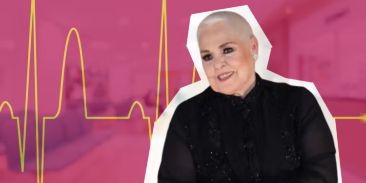 Lupita D’Alessio es dada de alta tras varios días hospitalizada