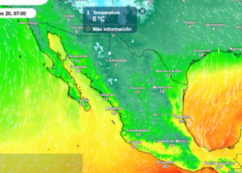 Frente frío 36 originará lluvias, vientos y descenso de temperaturas en el país