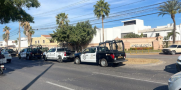 Fuerte operativo militar y policiaco en residencial Andalucía, Culiacán