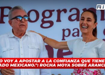 “Yo voy a apostar a la confianza que tiene el Estado mexicano.”: Rocha Moya sobre aranceles