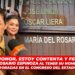 “Es un honor, estoy contenta y feliz”: dijo María del Rosario Espinosa al tener su nombre en letras doradas en el Congreso del Estado