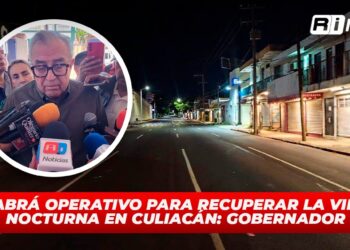 Habrá operativo para recuperar la vida nocturna en Culiacán: Gobernador