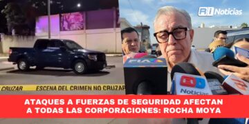 Ataques a fuerzas de seguridad afectan a todas las corporaciones: Rocha Moya