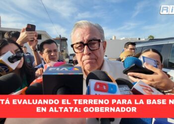 Se está evaluando el terreno para la base Naval en Altata: Gobernador