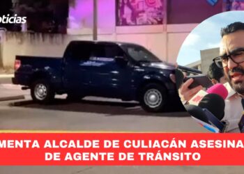 Lamenta alcalde de Culiacán asesinato de agente de Tránsito