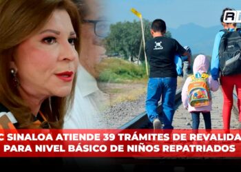 SEPyC Sinaloa atiende 39 trámites de revalidación para nivel básico de niñosrepatriados