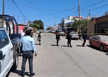 Dos personas asesinadas a balazos en la colonia Guadalupe Victoria, en Culiacán