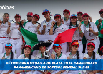 México gana medalla de plata en el Campeonato Panamericano de Softbol Femenil Sub-15