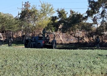 Enfrentamiento entre civiles y militares deja un lesionado en Ejido Canán, Culiacán