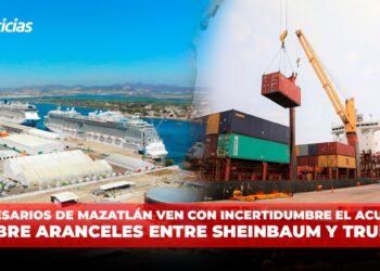 Empresarios de Mazatlán ven con incertidumbre el acuerdo sobre aranceles entre Sheinbaum y Trump