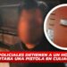 Fuerzas policiales detienen a un hombre que portaba una pistola en Culiacán