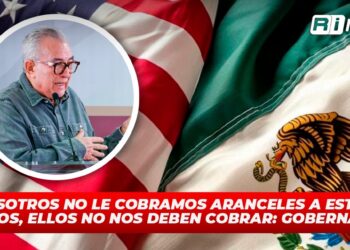 Si nosotros no le cobramos aranceles a Estados Unidos, ellos no nos deben cobrar: Gobernador