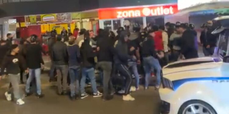 Tres lesionados y ningún detenido hasta el momento, el saldo de lo ocurrido anoche en Zona Dorada