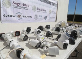 Retiran nuevamente cámaras clandestinas instaladas por el crimen organizado
