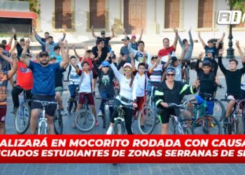 Se realizará en Mocorito rodada con causa, los beneficiados estudiantes de zonas serranas de Sinaloa
