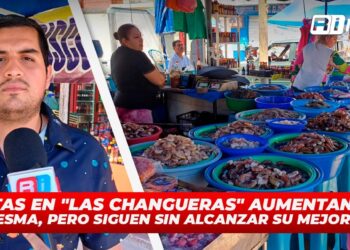 Ventas en “Las Changueras” aumentan con Cuaresma, pero siguen sin alcanzar su mejor nivel