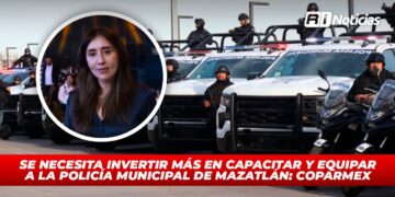 Se necesita invertir más en capacitar y equipar a la policía municipal de Mazatlán: COPARMEX
