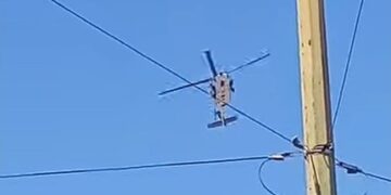 Helicópteros militares realizan sobrevuelos en la zona sur de Culiacán