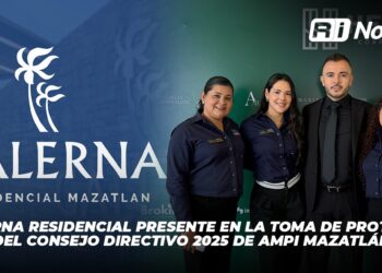 Galerna Residencial presente en la Toma de Protesta del Consejo Directivo 2025 de AMPI Mazatlán