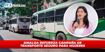 Sinaloa refuerza campaña de transporte seguro para mujeres