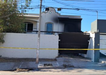 Así quedaron las casas atacadas a balazos en la Lázaro Cárdenas en Culiacán