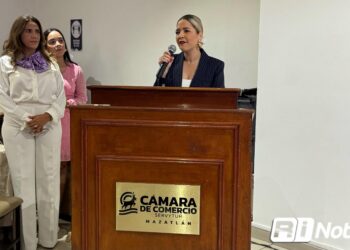 “No estamos solas”, dice Estrella Palacios a Mujeres Empresarias de CANACO SERVYTUR Mazatlán