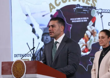 Van 14 mil detenidos, 7 mil armas y 125.8 toneladas de droga aseguradas desde octubre: Harfuch