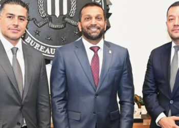 Omar García Harfuch se reúne con el director del FBI; México y USA refuerzan la cooperación en seguridad binacional