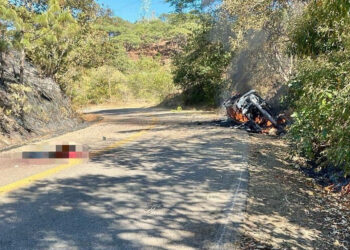 Enfrentamiento en la sierra de Concordia deja tres muertos y un vehículo incendiado