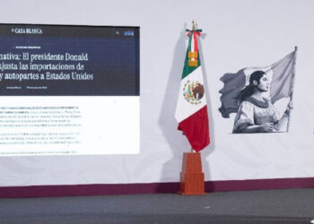 Sheinbaum afirma que defenderá empleos y empresas mexicanas ante aranceles de Trump a la industria automotriz