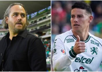 Jesús Martínez Murguía descarta que James Rodríguez refuerce al Pachuca para el Mundial de Clubes