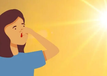 ¿Por qué nos sale sangre de la nariz cuando hace calor?