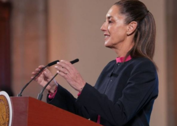 Sheinbaum asegura que la economía mexicana “Está muy bien” ante anuncio de aranceles de Trump