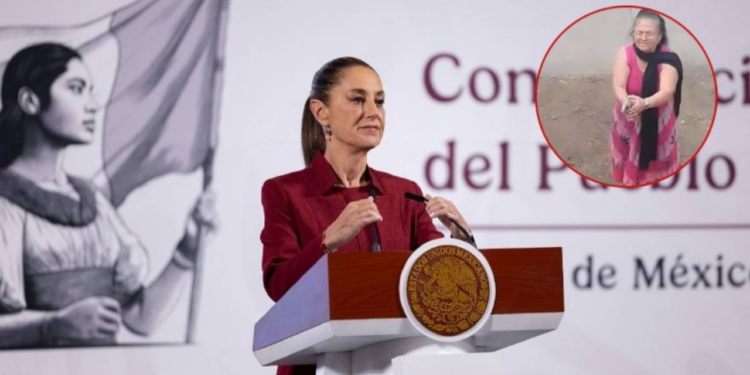 Claudia Sheinbaum reacciona al caso de abuela Carlota en Chalco