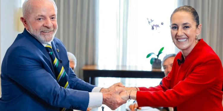 Lula y Sheinbaum acuerdan fortalecer relación entre industrias de Brasil y México