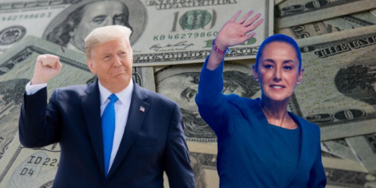 “Una mujer fantástica”, Donald Trump elogia a Claudia Sheinbaum, pero mantiene aranceles