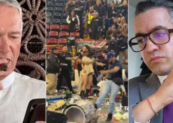 Chumel Torres y Salinas Pliego reaccionan a destrozos en Palenque de Texcoco tras abucheos a Luis R Conriquez