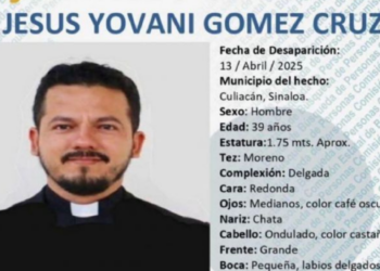 Localizan con vida al sacerdote Jesús Yovani Gómez Cruz en Culiacán